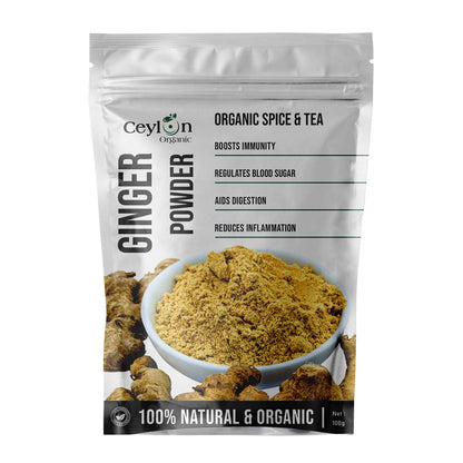 2kg+ Ceylon Ginger Powder - Premium, Fresh & Aromatic | Ceylon Organic-3