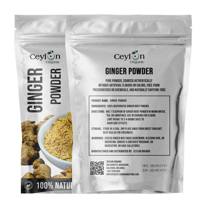 2kg+ Ceylon Ginger Powder - Premium, Fresh & Aromatic | Ceylon Organic-6