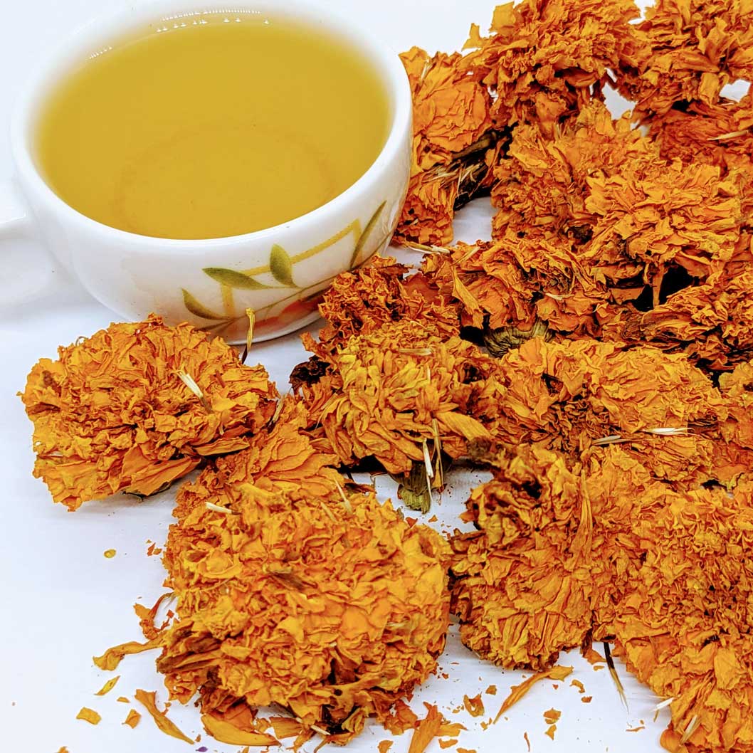 Marigold (Daspethiya) Herbal Tea: A Sri Lankan Floral Infusion | Ceylon Organic-3