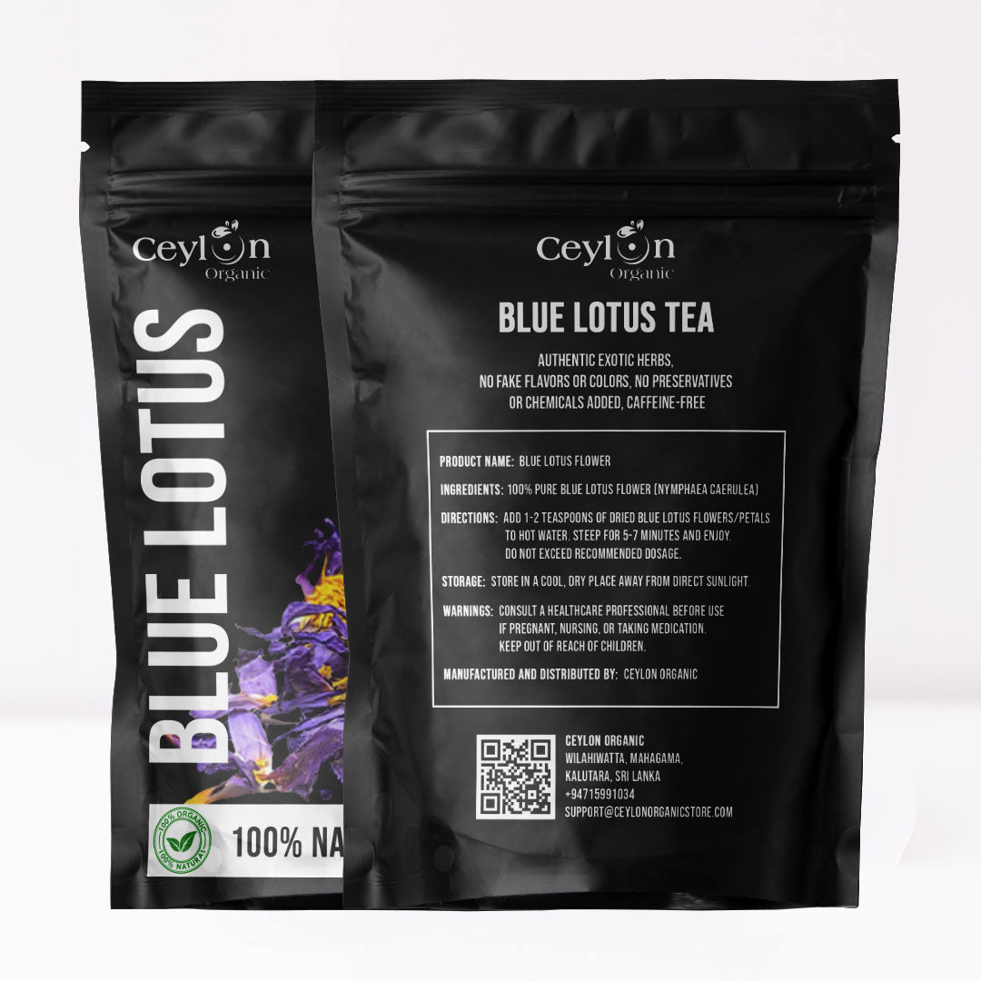 Blue Lotus Tea - Blue Lotus Flowers | 100% Natural Herbal Tea-2