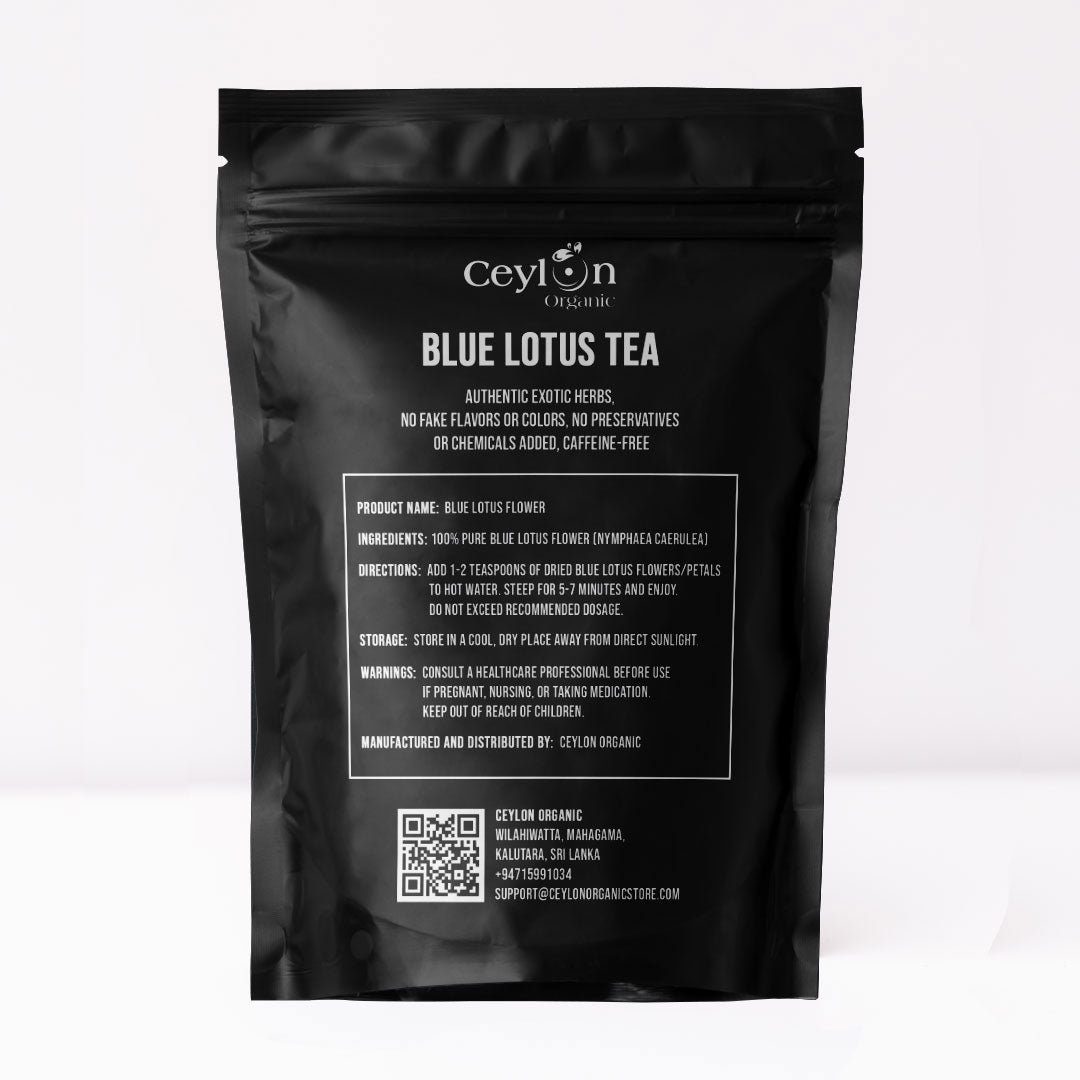 Blue Lotus Tea - Blue Lotus Flowers | 100% Natural Herbal Tea-4