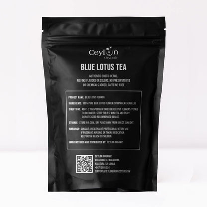 Blue Lotus Tea - Blue Lotus Flowers | 100% Natural Herbal Tea-4