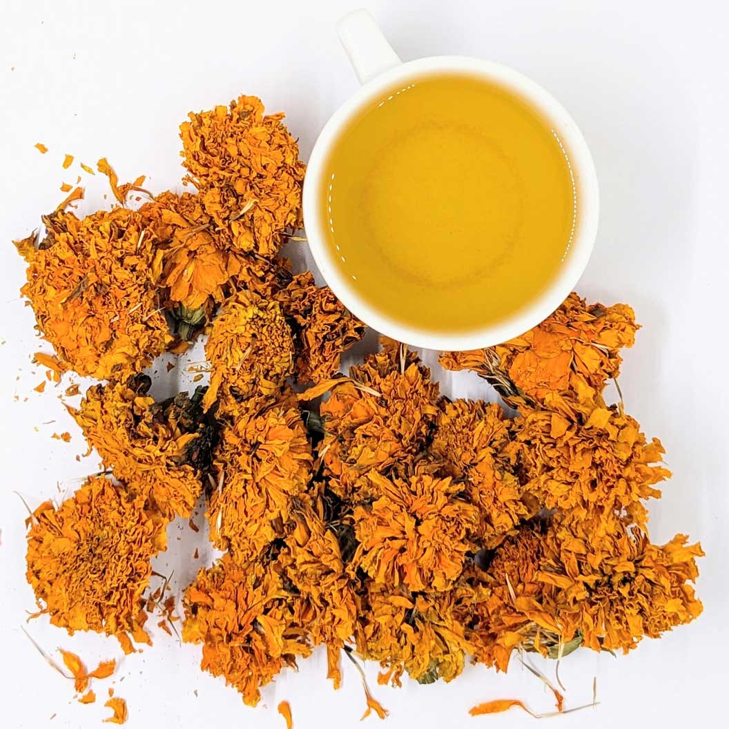 Marigold (Daspethiya) Herbal Tea: A Sri Lankan Floral Infusion | Ceylon Organic-7