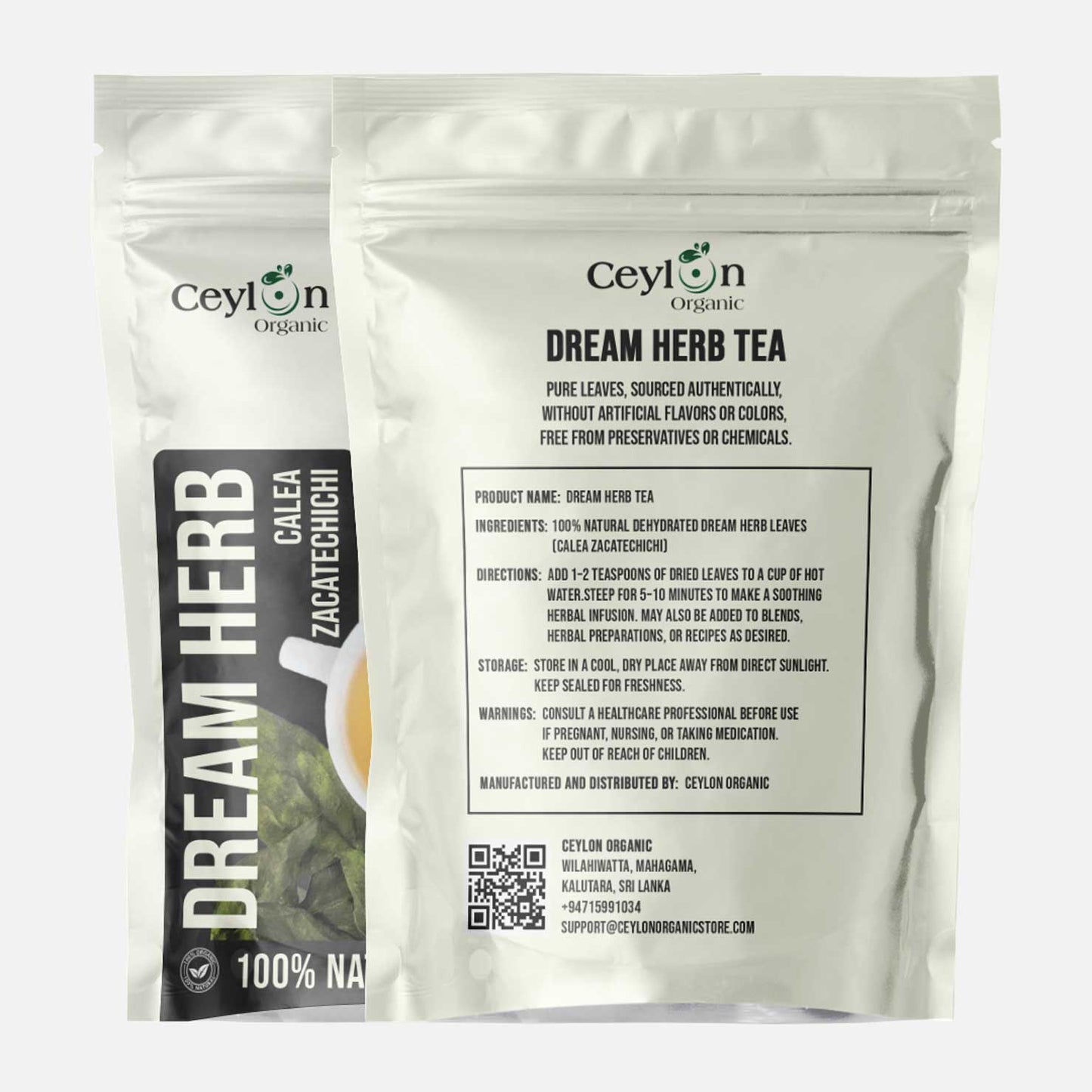 Dream Herb | Dried Calea Zacatechichi Leaves | 100% Natural Herbal Tea-2