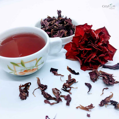 Hibiscus Flowers Tea in Bulk – Premium Quality for Larger Needs-3